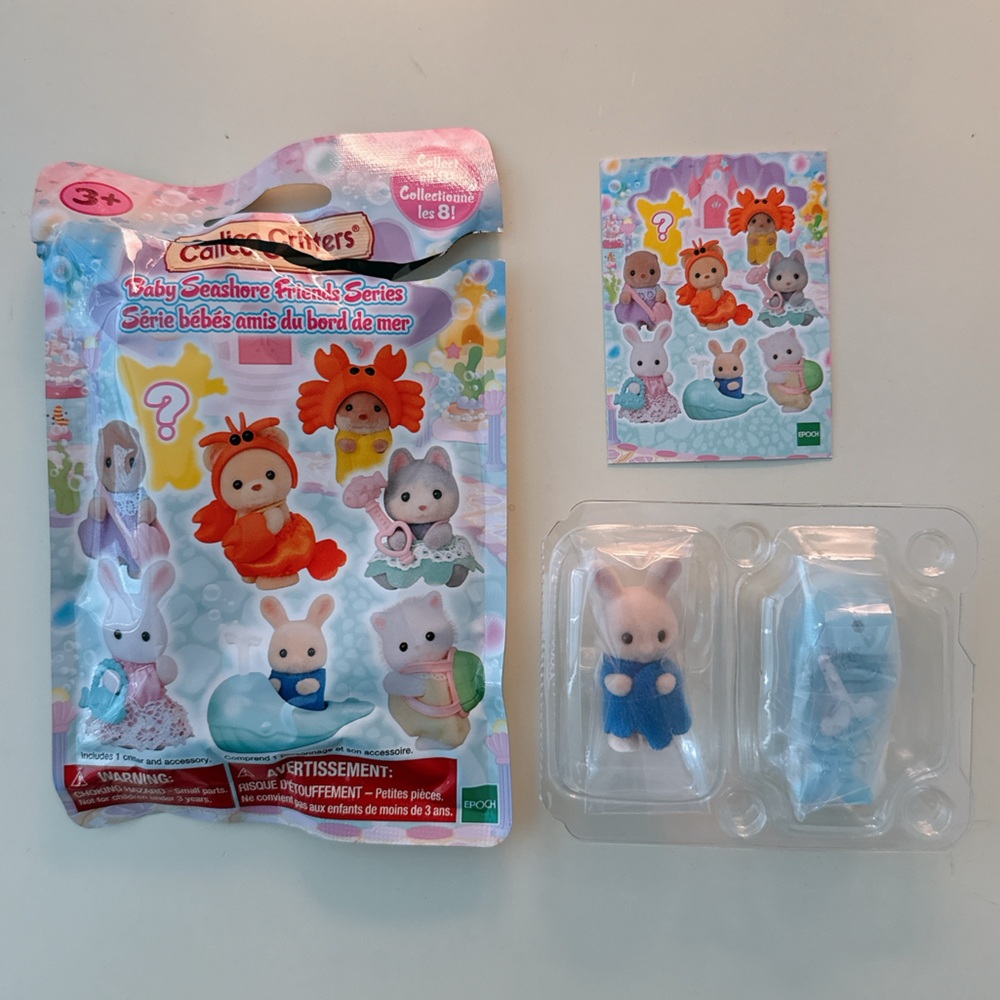 Calico Critters / Sylvanian Families Baby Seashore Friends Series Owen Figure